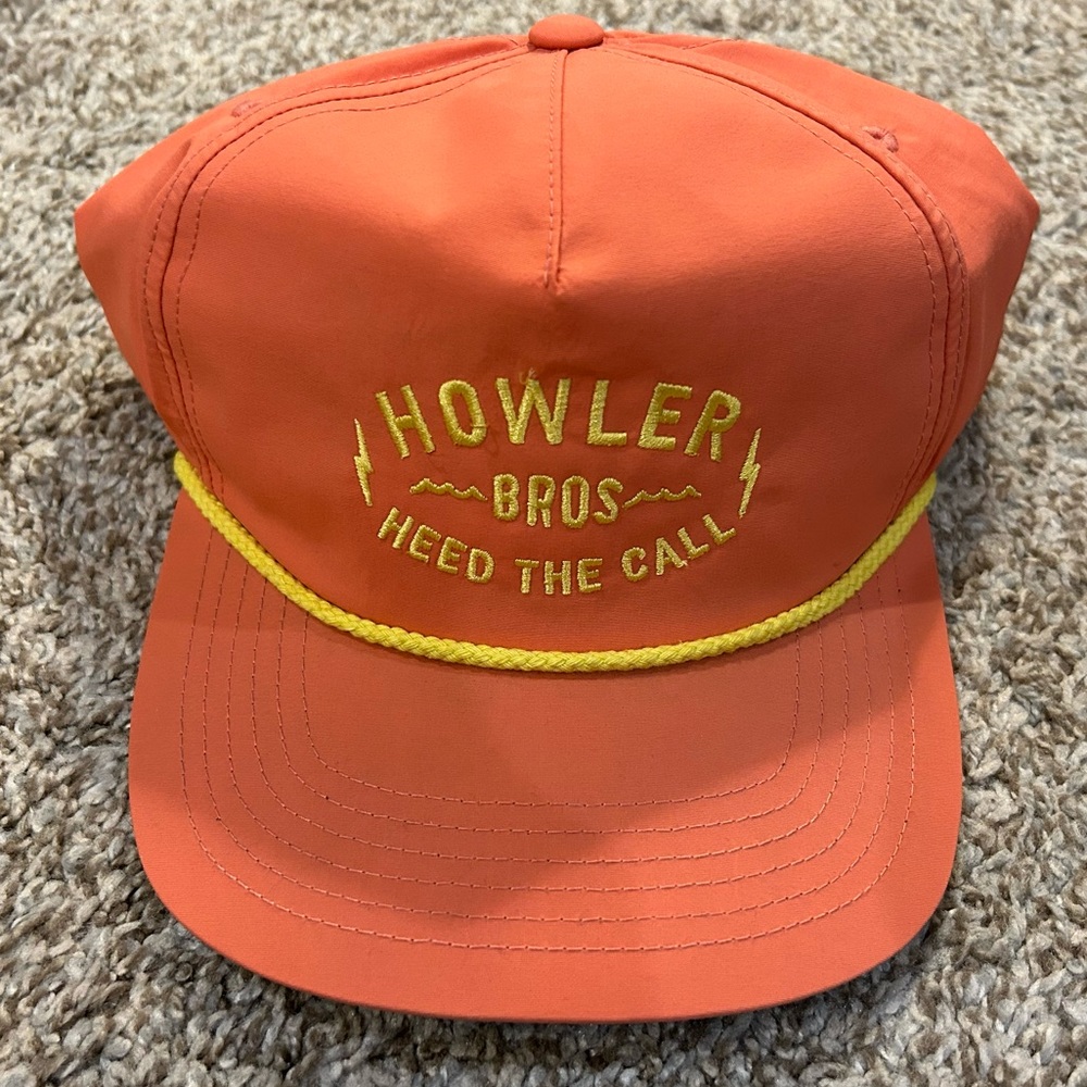 NWOT - Howler Brothers Coral Heed The Call Hat